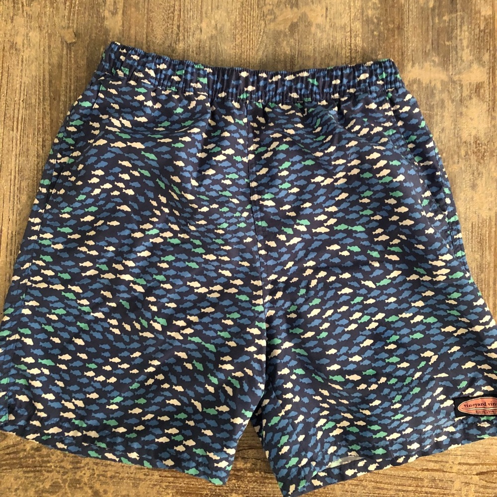Vineyard vines boys swim trunks